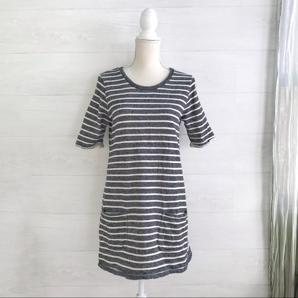 {French Connection UK} Knit sweatshirt dress, US 8